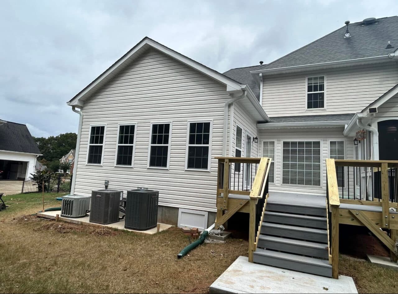 Addition, deck and bathroom remodel