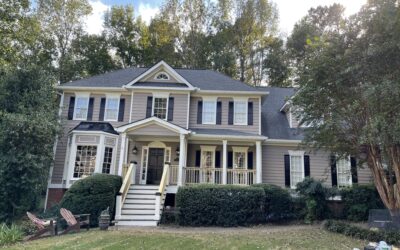 Minor repairs and painted house