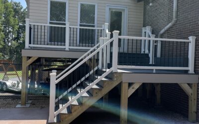 16’x4’ deck with 6’x7’ landing